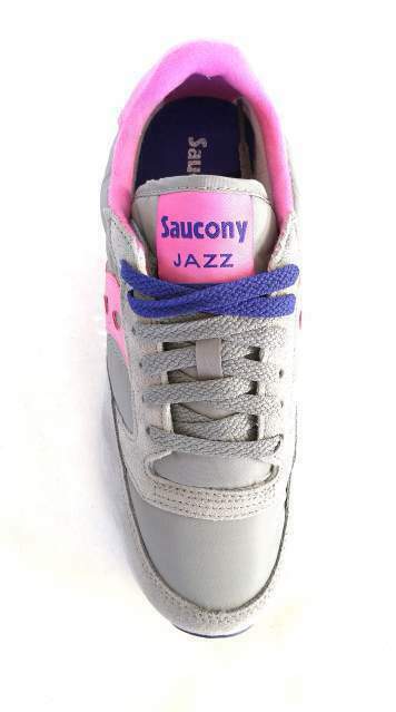 Scarpa da ginnastica donna Saucony Jazz Original colore grigio rosa - immagine 4