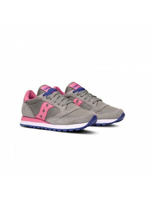 Scarpa da ginnastica donna Saucony Jazz Original colore grigio rosa - immagine 3