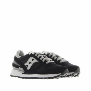 Scarpa da ginnastica donna Saucony Shadow Original colore nero argento s1108 671