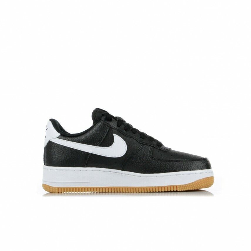 Scarpa da ginnastica nike air force 1 black white wolf-grey gum med brown CL1… - immagine 4