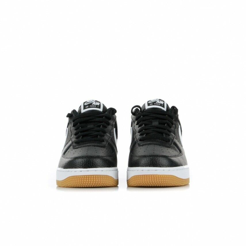 Scarpa da ginnastica nike air force 1 black white wolf-grey gum med brown CL1… - immagine 6