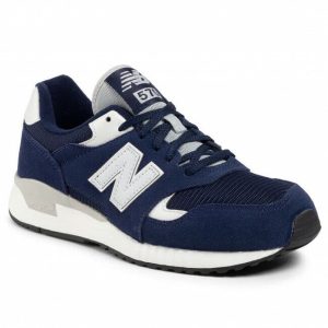 Scarpa da ginnastica uomo New Balance ML570BNE Blu Bianco
