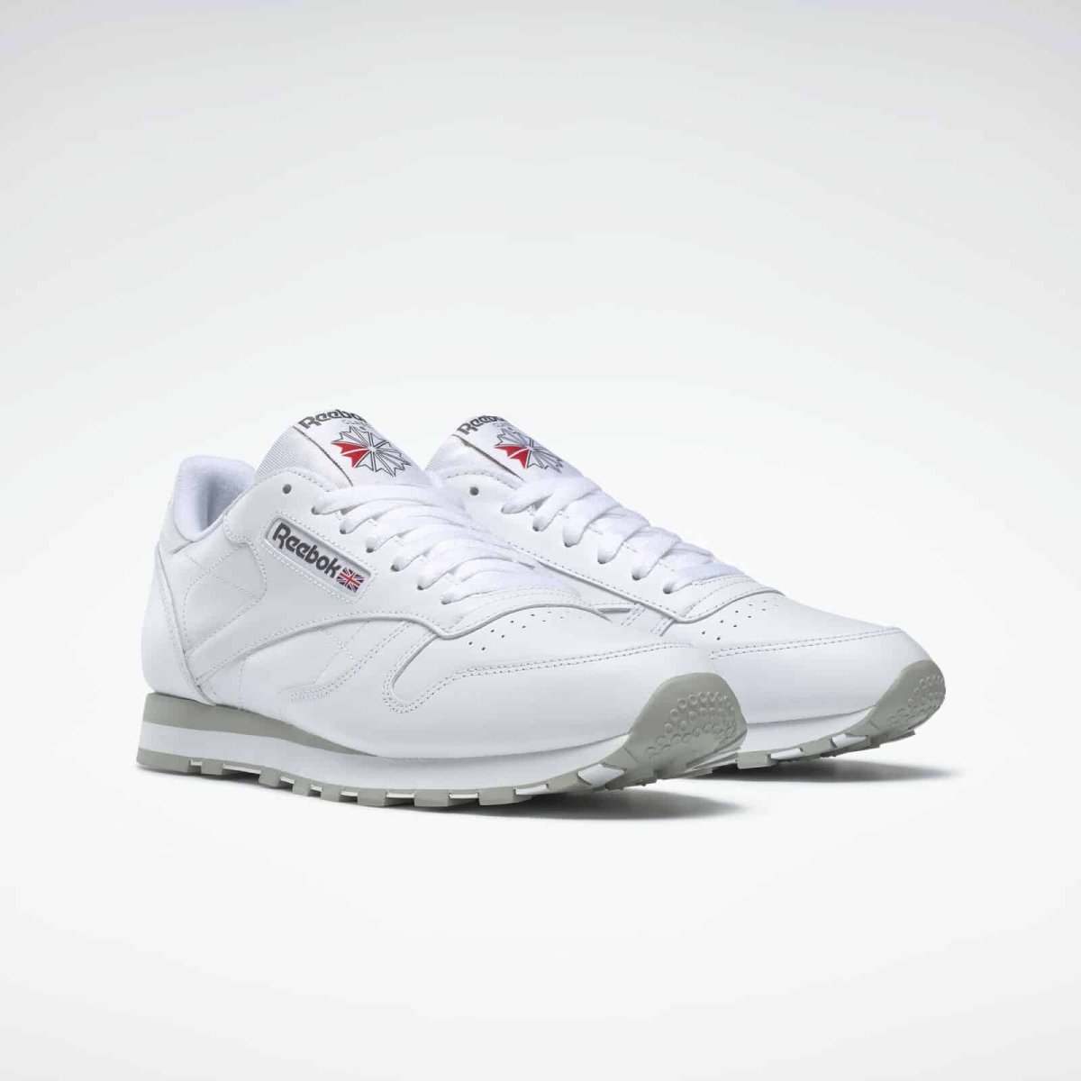 Scarpa da ginnastica uomo Reebok classic running colore bianco 2214 - immagine 6