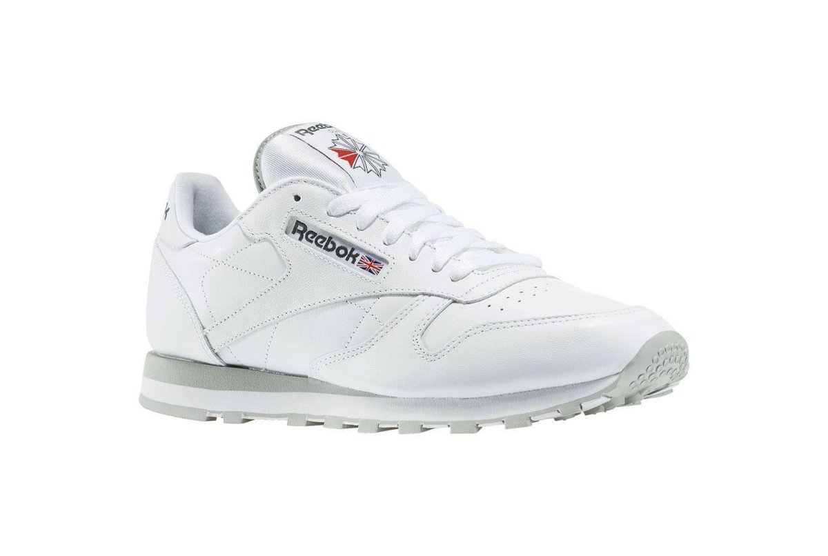 Scarpa da ginnastica uomo Reebok classic running colore bianco 2214 - immagine 7