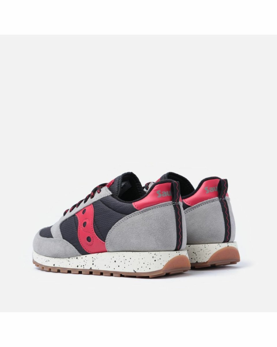 Scarpa da passeggio Saucony Jazz Original Nero grigio rosso s 60463 3 - immagine 4