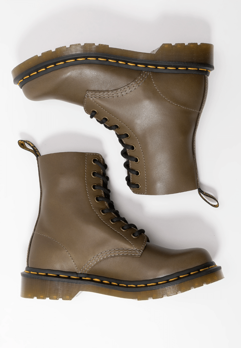 Scarpa unisex anfibio art.1460 Dr. Martens colore abrasivato marrone - immagine 4