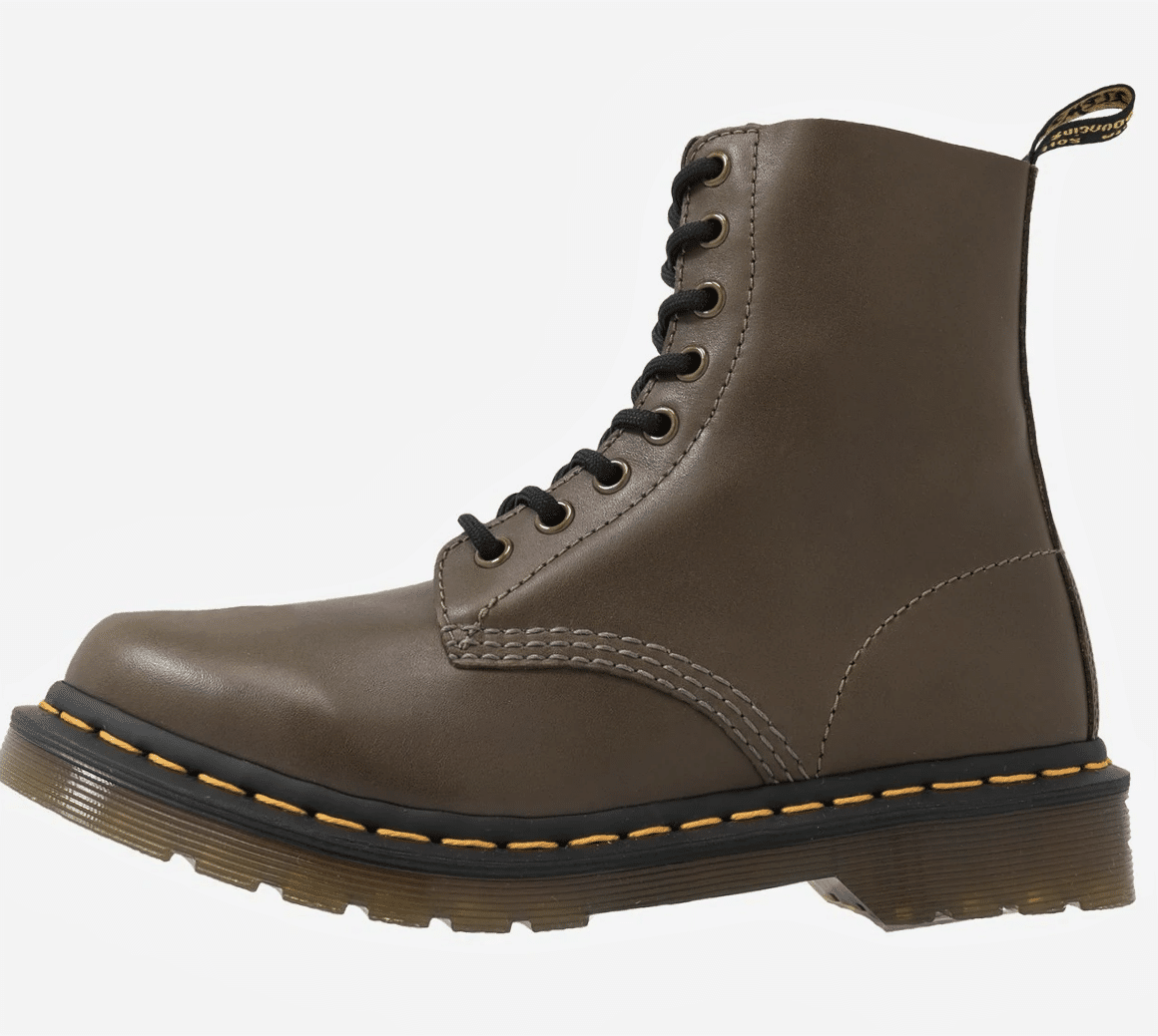 Scarpa unisex anfibio art.1460 Dr. Martens colore abrasivato marrone - immagine 5