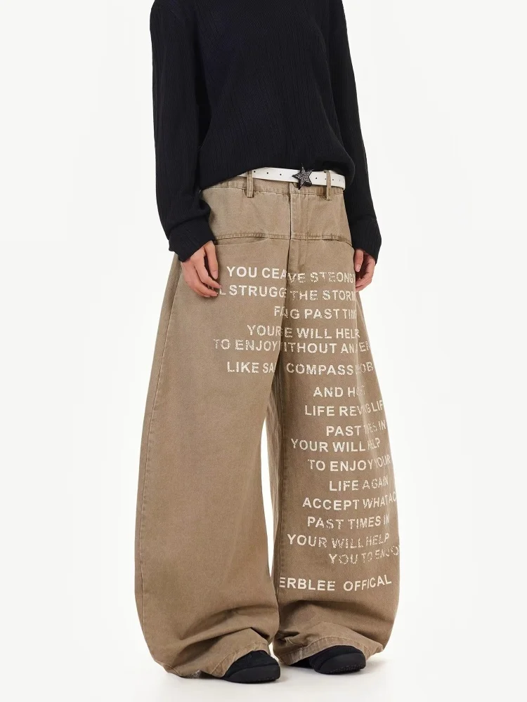 Jeans Pantaloni Baggy - immagine 5
