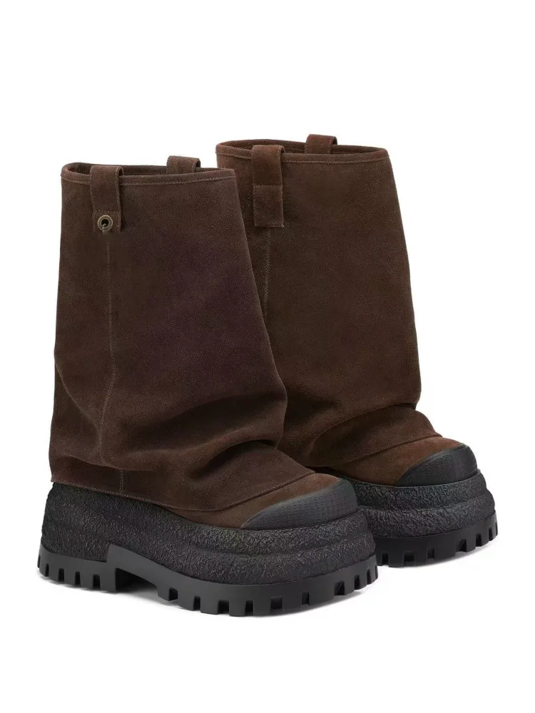 Stivaletto Platform Suede - immagine 4