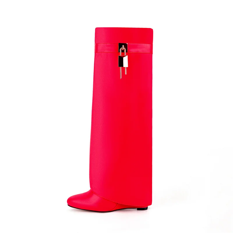 Lock Metal shark stivale alto donna - immagine 7