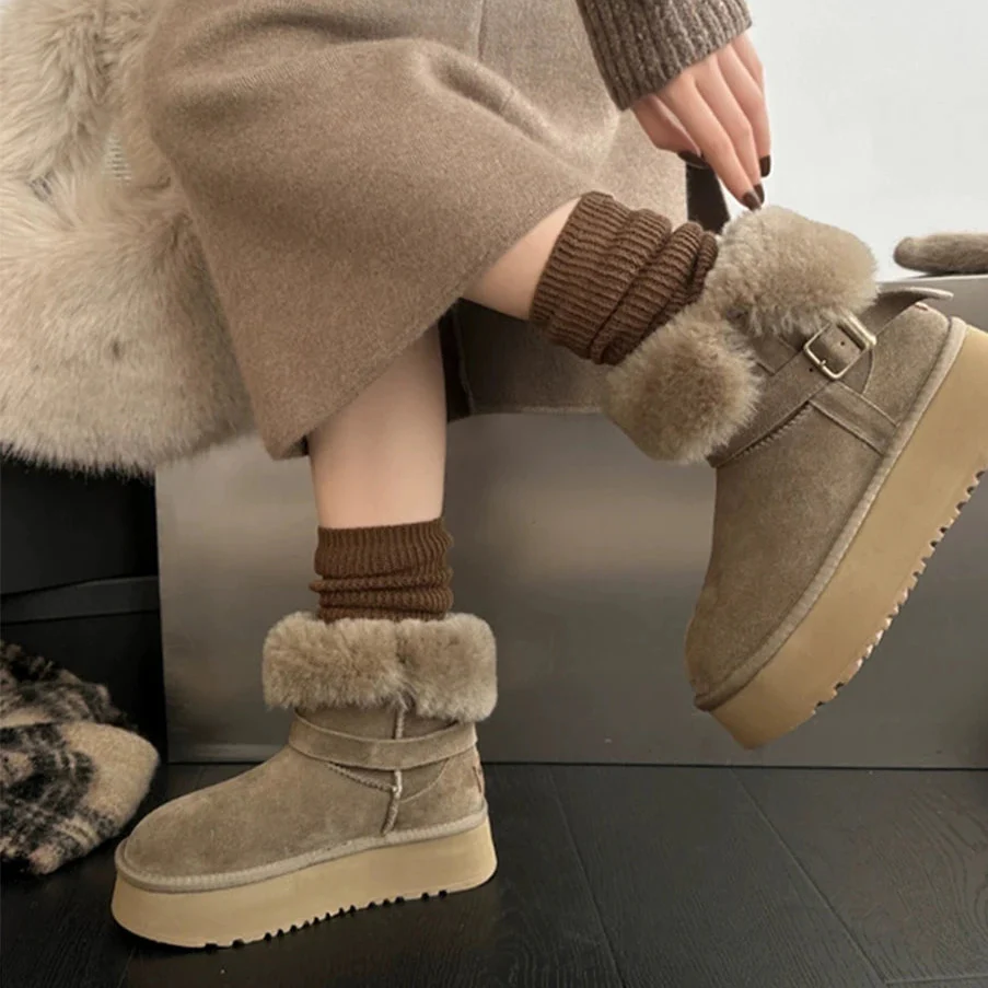 Stivaletto snow donna ecologico fur - immagine 3