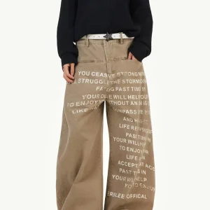 Jeans Pantaloni Baggy