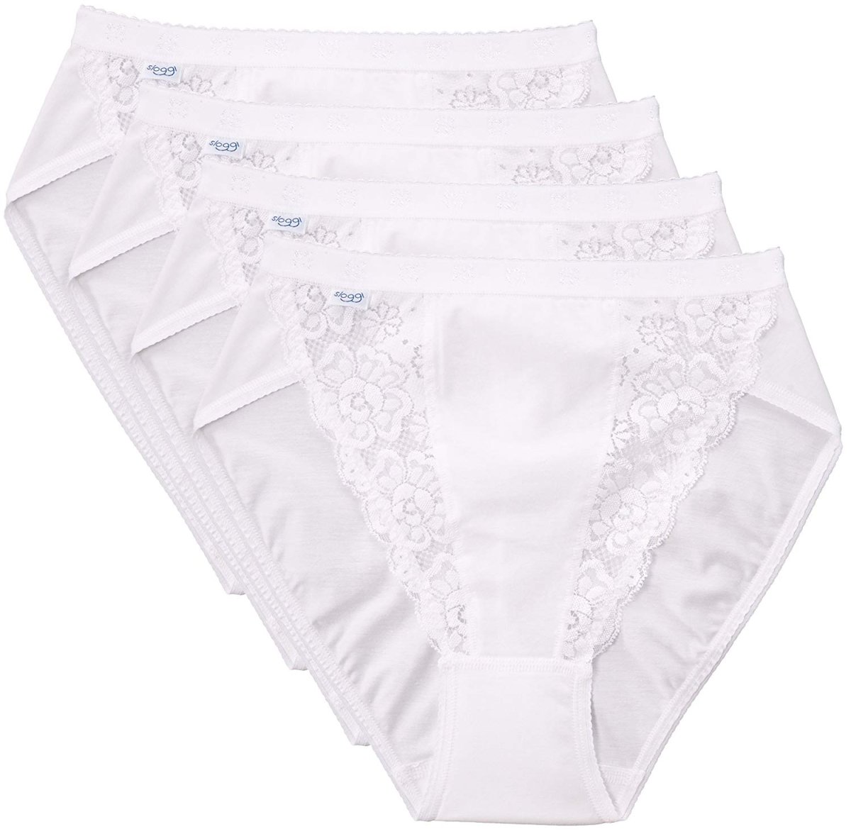 Sloggi – Mutandine, donna, Bianco (Blanc), 2 IT (40 EU)