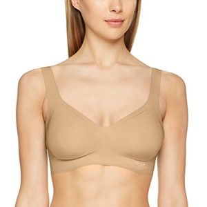 Sloggi Zero Feel Bralette Corsetto, Beige (Cognac Sh), 44 (Taglia Produttore: L 44/46) Donna