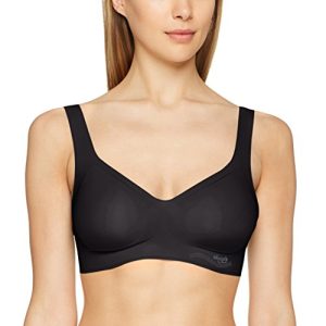 Sloggi Zero Feel Bralette Corsetto, Nero (Black 04), 46 (Taglia Produttore: M 40/42) Donna