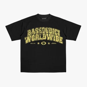 T-Shirt "WORLD TOUR" B12 Worldwide Black