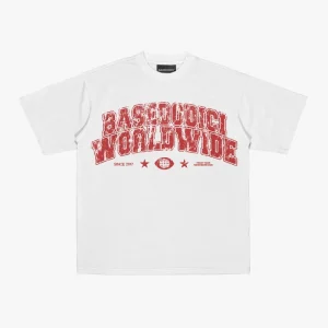 T-Shirt "WORLD TOUR" B12 Worldwide White