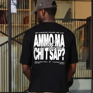 T-Shirt "AMMO" CHI'T'SAP Black/BasicScript