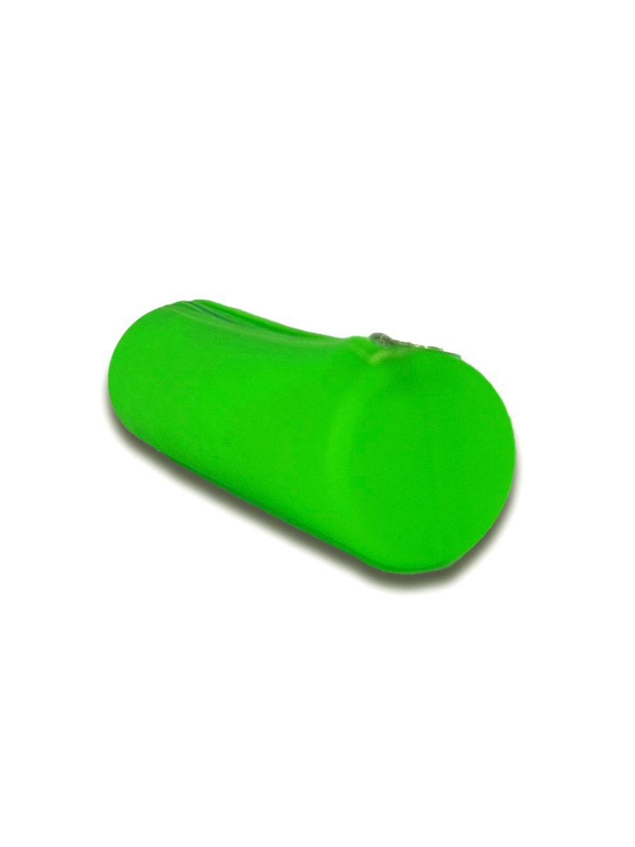 Astuccio tombolino in silicone VERDE FLUO - immagine 3
