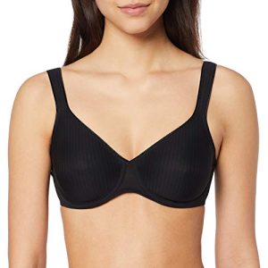 Triumph Modern Soft+Cotton W Reggiseno con Ferretto, Nero (Black 0004), 7D (Taglia Produttore: 95) Donna