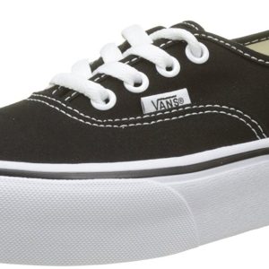 Vans Authentic Platform 2.0, Sneaker Donna, Nero (Black Blk)