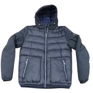 YES ZEE giubbotto uomo con cappuccio J876Q600 nero