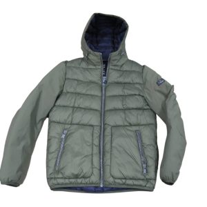 YES ZEE giubbotto uomo con cappuccio J876Q600 verde