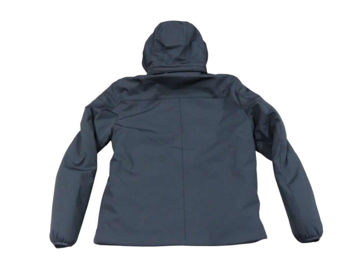 YES ZEE giubbotto Piumino uomo tessuto tecnico con cappuccio staccabile J834NM00 col nero - immagine 3