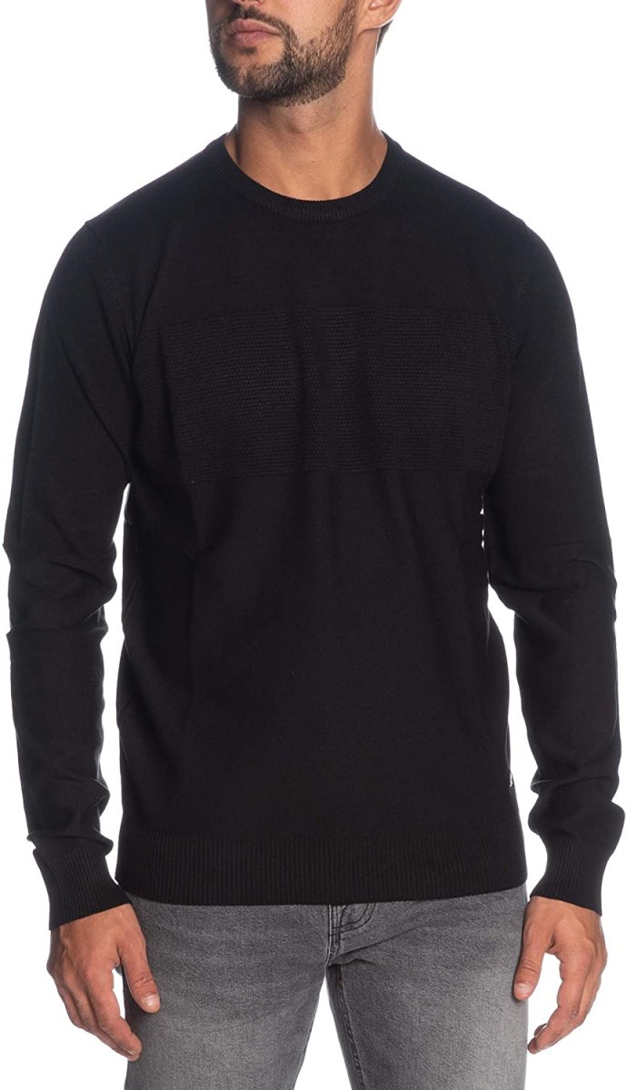 Yes Zee Maglia Uomo 3XL Nero M802 Mq00 Autunno Inverno 2019/20 - immagine 2