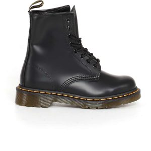 Scarpa anfibio unisex Dr. Martens colore nero 1460 Smooth 11822006