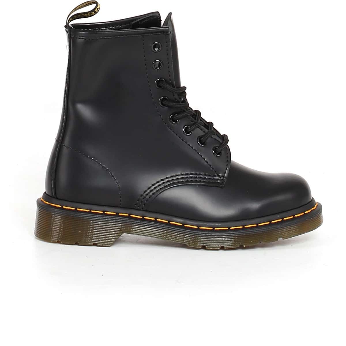 Scarpa anfibio unisex Dr. Martens colore nero 1460 Smooth 11822006 - immagine 6