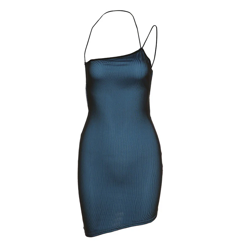 Summer New Women's Fashion Design Sense Tied Slim Fit Sheath Dress For Women - immagine 9