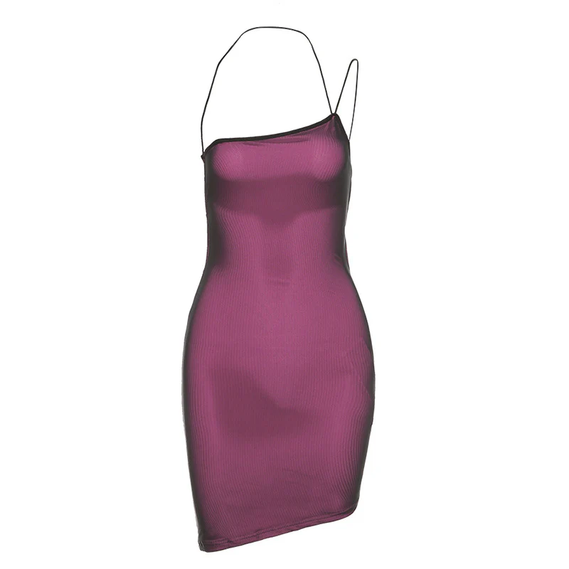 Summer New Women's Fashion Design Sense Tied Slim Fit Sheath Dress For Women - immagine 6