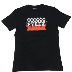 PIREX t-shirt uomo 44071 col bianco nero