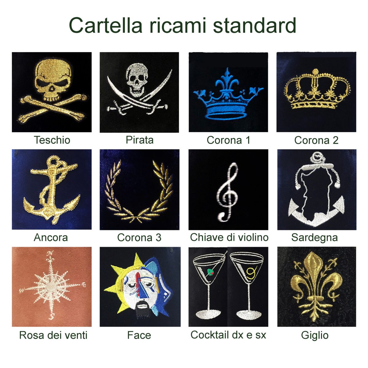 Slippers con borchie e ricamo teschio - immagine 8