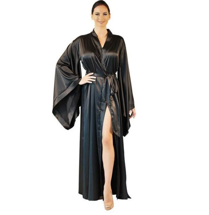 Fashion Nightwear One-piece Satin Bridesmaid Bathrobe - immagine 4