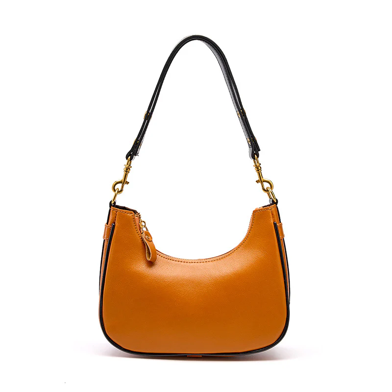 Senior Sense Baguette Baotou Layer Cowhide Women Bag - immagine 7
