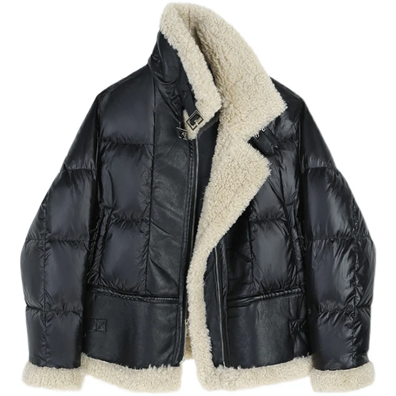 Lamb New Small Thick Warm Bread Jacket - immagine 6