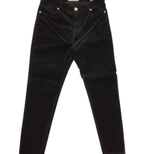 Jeans Fifty Four, pantalone donna velluto , modello MIRED V065 col nero , 96% cot 4 % elast