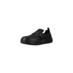 Scarpa da passeggio donna Geox respira Slip on in pelle Nhenbus Nero D848DD