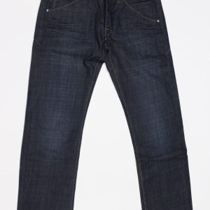 Jeans pantalone uomo Rifle 90761-99QKR blu denim scuro,elasticizzato, tg 32 (46), chiusura bottoni