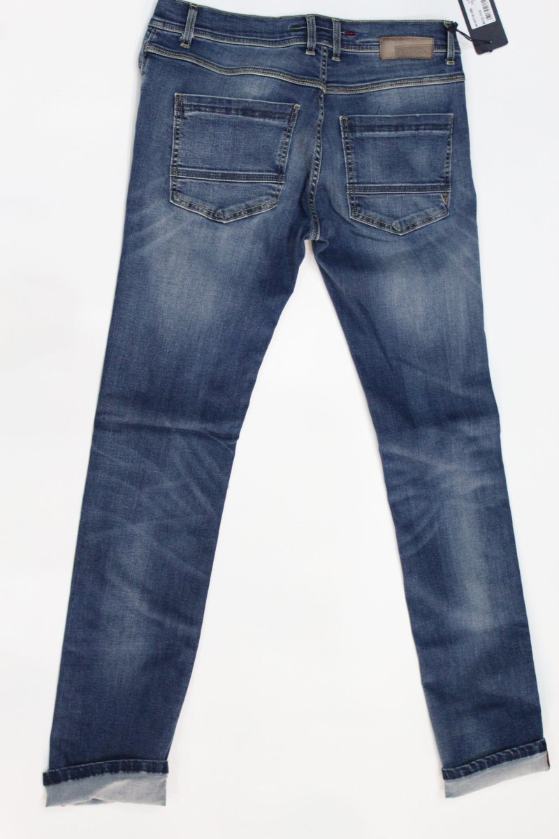 Fifty Four Jeans uomo Haiti J895 tg31/45 blu denim stone washed - immagine 3