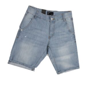 Trez Bermuda uomo mod Z4-1292 32/46 blu denim chiaro