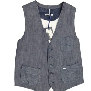 Double Eight Gilet uomo mod Vamp8 JE29 tg 50 Blu