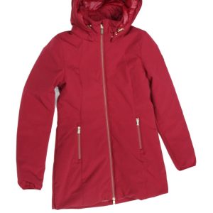 YES ZEE Parka piumino donna con cappuccio O047 L300