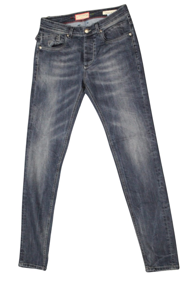 FIFTY FOUR jeans uomo Super Slim con bottoni art Rages 00 J314 tg 32/46 Blu scuro - immagine 2