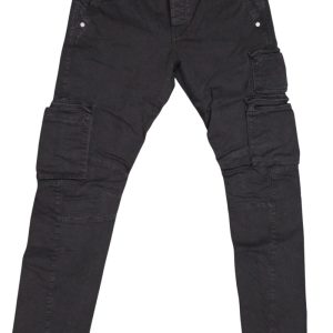 FIFTY FOUR pantalone uomo elasticizzato art Manik 00 C021 tg 32/46 Nero