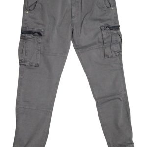 FIFTY FOUR pantalone uomo elasticizzato art Faruk 00 G523 tg 31/45 Grigio