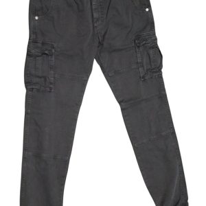 FIFTY FOUR pantalone uomo elasticizzato art Faruk 00 G523 tg 31/45 Nero