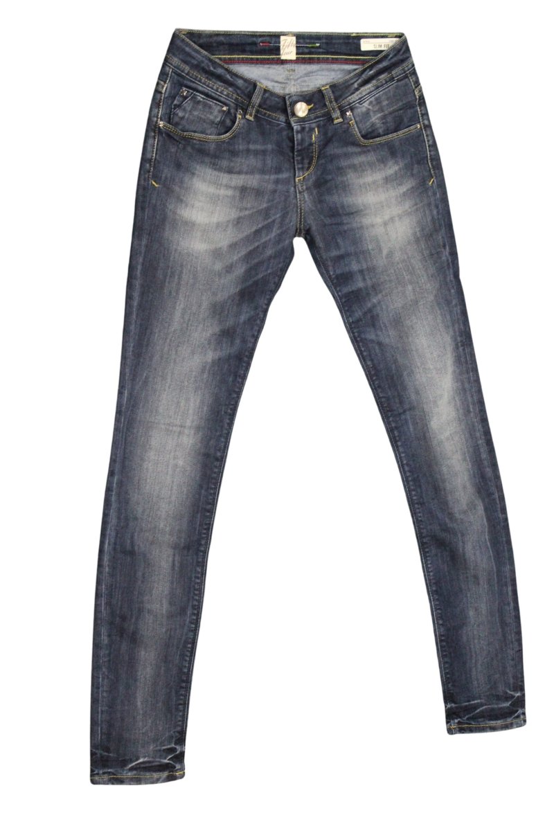 FIFTY FOUR jeans donna slim fit art Erika 00 J989 tg 30/44 Blu denim